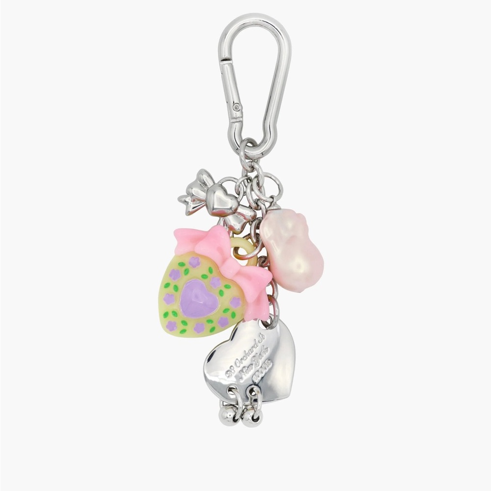 Sandy Liang White Collector 2.0 Keychain